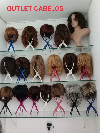 Peruca cabelo humano