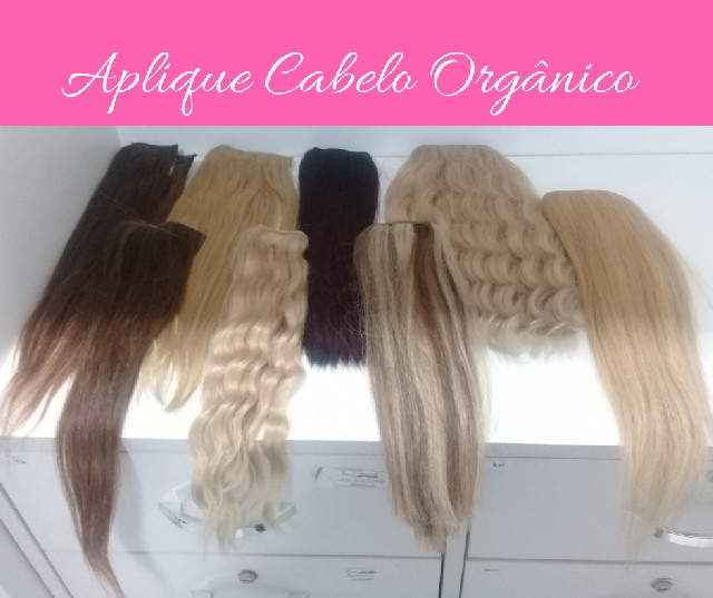 Aplique cabelo natural mega hair